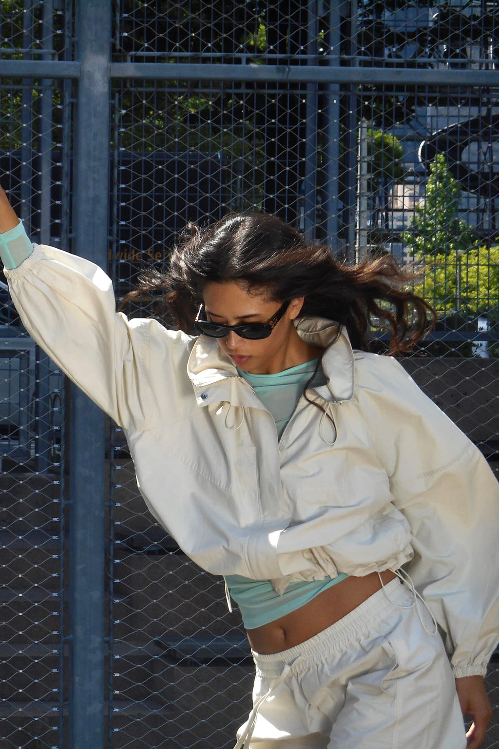 ALMA JACKET IN IVORY